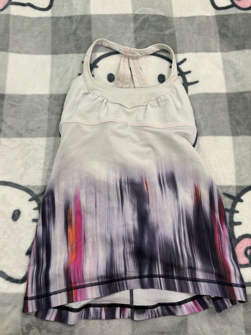 Lululemon Racerback Built-In Bra Tank | Abstract Print - Picture 9 of 10